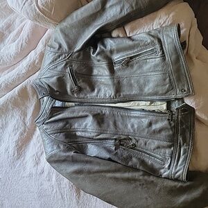 Leather jacket